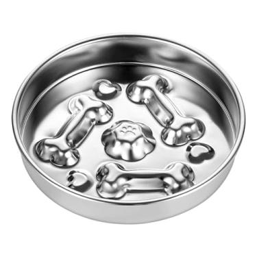 Imagem de Fxzqgnh Comedouro Lento para Cães de Pequeno E Médio Porte E Gatos, Fácil de Limpar, Dispensador de água, Comedouro para Animais de Estimação para Uso Interno