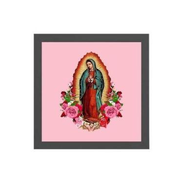 Imagem de Quadro Quadrado Nossa Senhora De Guadalupe 20X20Cm - Quadros On-Line