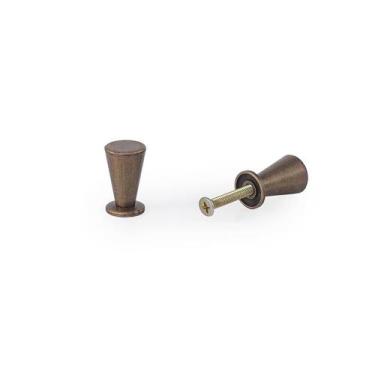 Imagem de Kit 2 Puxador Tulipa Ponto Puxadores Gaveta Armario Colonial - Telis F