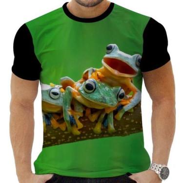 Imagem de Camiseta Camisa Personalizada Sapo Perereca Natureza Fofo 3 - Obds Co,