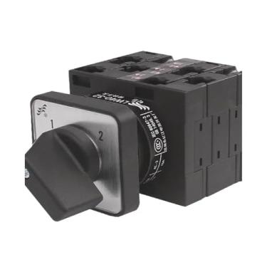Imagem de Interruptor de came rotativo de mudança LW42-32/3 Dois grupos de motor de potência dupla trifásica comutação 32A