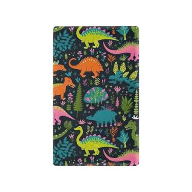 Imagem de SEHANY Capa de tomada de parede de dinossauro engraçado não utilizada, tamanho padrão e à prova de calor, placas decorativas para decoração de escritório doméstico (11,5 cm x 7 cm)