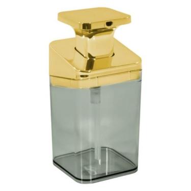 Imagem de Porta Sabonete Líquido 400ml Slim Para Banheiro Lavabo Pia Saboneteira