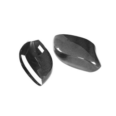 Imagem de Capa de espelho retrovisor lateral na cor fibra de carbono, compatível com BMW E85 Z4 2002-2008.