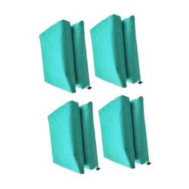 Imagem de Baoblaze Conjunto de 4 protetoras para arbustos, mantas para clima frio, mantas anti-geada para plantas de inverno, árvores frutíferas em vasos e plantas, 80x100cm