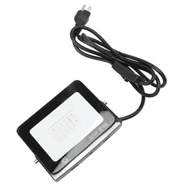 Imagem de aqxreight Holofote LED para Exterior 30W Holofote UV Com Luz Negra Com Interruptor de Plugue para Bares, Clubes, Pintura Corporal, Pintura Artística, Efeito Fluorescente, Impacto, Luz Resistente à