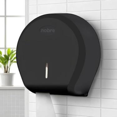 Imagem de Dispenser Preto New Classic para Papel Higiênico Rolão 300/500m – Elegância e Praticidade Nobre