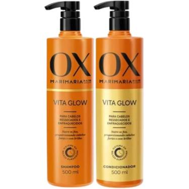 Imagem de OX Mari Maria Kit Shampoo e Condicionador Vita Glow 500ml
