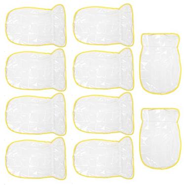 Imagem de aqxreight 10 Peças Capa Protetora Transparente para Encosto de Assento, Criança, bebê, pontapé Limpo, Mantenha o Tapete para Carro, Caminhão, SUV Limpo e Bem e para que Manchas Sujas Sejam a Limpeza