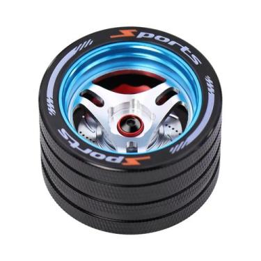 Imagem de Volante De Controle Remoto Metálico Para Sanwa Futaba Flysky, Volante 