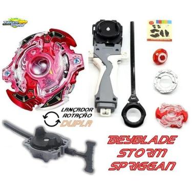 Imagem de Beyblade Burst Metals C/lançador Storm Spriggan Shu Kurenai - TD