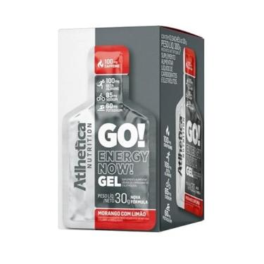 Imagem de GO! ENERGY NOW GEL - MORANGO COM LIMÃO - ATLHETICA NUTRITION