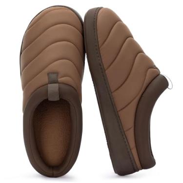 Imagem de Zizor Chinelos masculinos reclináveis para uso interno e externo, Café, 45