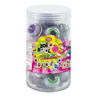 Imagem de Chicle zoio bool azedinho pinta lingua c/30
