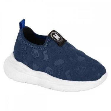 Imagem de Tenis Molekinho 2641.101 Slip On Calce Fácil Infantil-Masculino