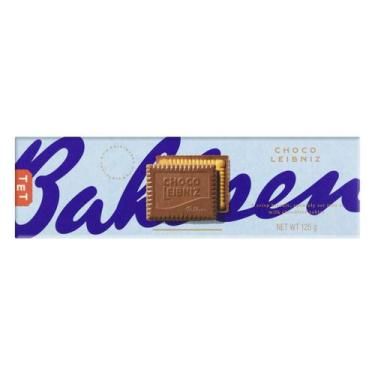 Imagem de Biscoito Alemão Chocolate Leibniz BAHLSEN 125g, 1, Amanteigado com Cob