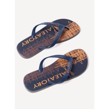 Imagem de Chinelo Aleatory Estampado Draw Marinho-Masculino