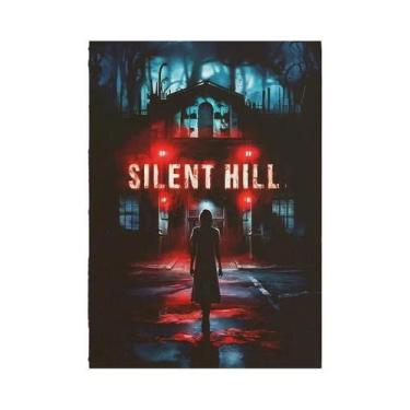Imagem de Pôster De Jogo De Terror Silent Hill Pintura Em Tela Decoração De Pare