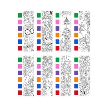 Imagem de Livro De Colorir Com Tinta Aquarela Para Crianças, 12 Páginas, Brinque