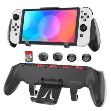 Imagem de Switch Grip Com Suporte Ajustável, Switch E Oled, Oivo