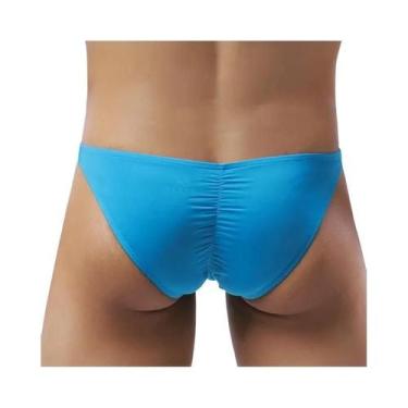 Imagem de Cuecas Masculinas De Seda Gelada Confortáveis E Respiráveis Tamanho Gr