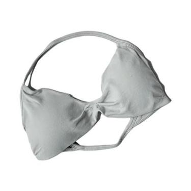 Imagem de Top Esportivo Feminino Acolchoado Com Costas Abertas, Tipo Halter, Par