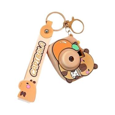 Imagem de Chaveiro Projetor De Capivara E Golfinho Fofo 1-20 PEÇAS Acessórios Pa