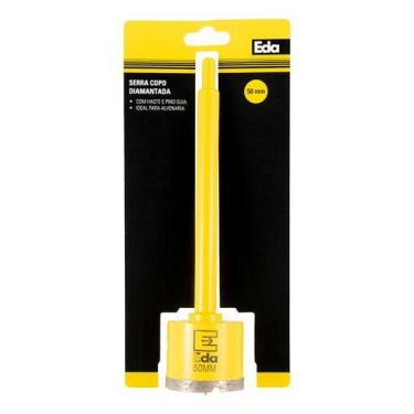 Imagem de Serra Copo Diamantada 50mm Com Haste Pino Guia Profissional - EDA