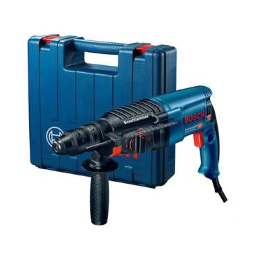 Imagem de Martelete Perfurador Rompedor Sds 800w Gbh 2-26 Dre Bosch, Azul, 220V