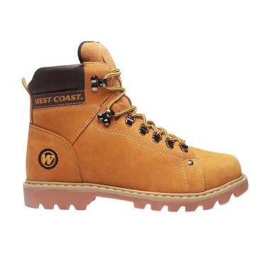 Imagem de Bota West Coast Worker Classic Nobuck Couro Caramelo-Masculino
