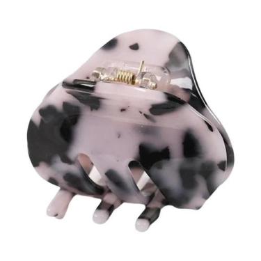 Imagem de Clipes De Cabelo Em Acetato Coloridos Em Forma De Losango Para Mulhere