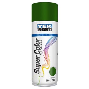 Imagem de Tinta Spray Tekbond Metálica Verde 350ml
