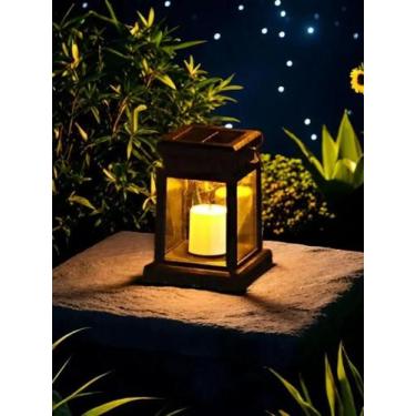 Imagem de Lanterna Solar LED À Prova d'Água Para Jardim, Luzes Pendentes Para De