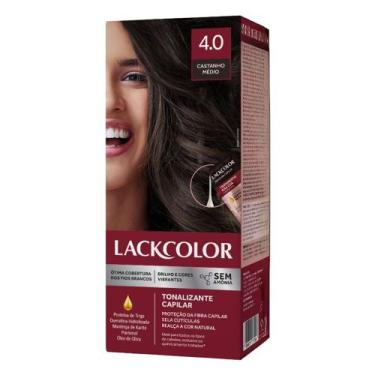 Imagem de Tonalizante Lack Color 4.0 Castanho Médio