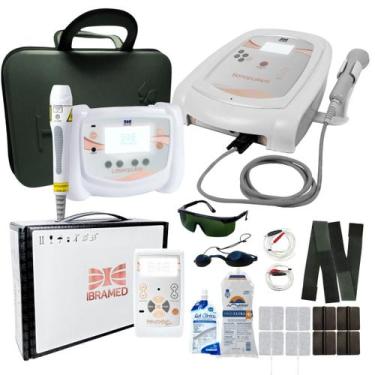 Imagem de Kit Ibramed Laserpulse Probe RGB Sonopulse III Neurodyn Portátil Syste