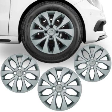 Imagem de Jogo de Calota Onix Prisma 2017 A 2020 Aro 14 - GRID