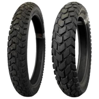 Imagem de Par Pneu 90 90 R19 130 80 R17 MT60 Pirelli TT e TL