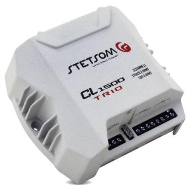 Imagem de Módulo Potência Amplificador Som Stetsom CL1500 Trio 3 Canais 400W rms