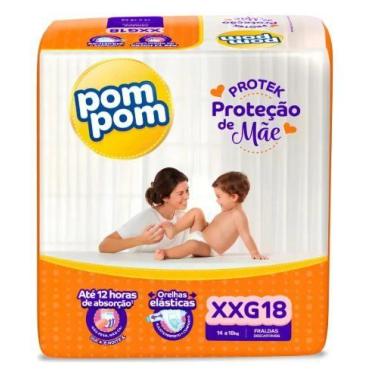 Imagem de Fraldas Pom Pom Protek Proteção De Mãe P Ao XXG Jumbo -, XXG