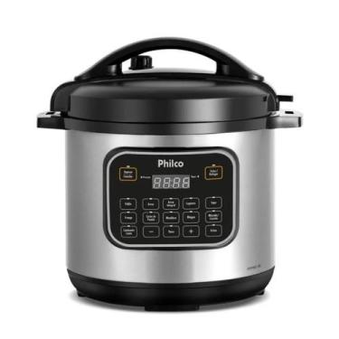 Imagem de Panela de Pressão Elétrica Philco PPP80 8L Antiaderente 1200W Multifun
