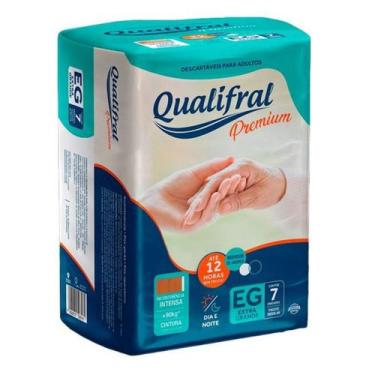 Imagem de Fralda Calça Qualifral Premium EG 7 Unidades