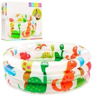Imagem de Piscina Dinossauro Inflável 28L  Intex