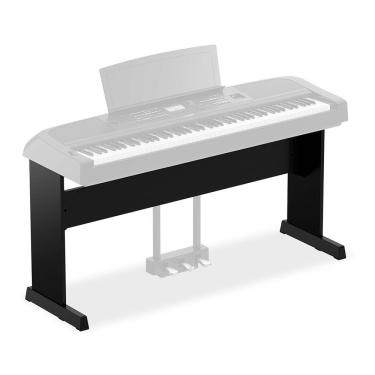 Imagem de Estante para Piano Digital L-300BK para DGX-670 Compatível com Pedal Triplo LP1 Preto Yamaha