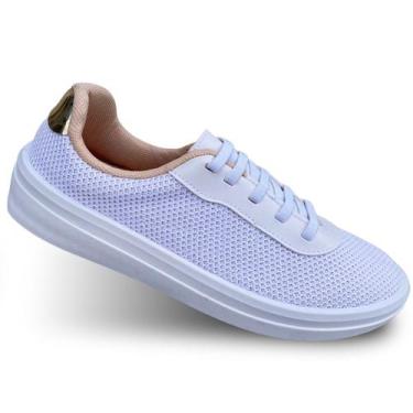 Imagem de Tênis Feminino Branco Lançamento Sapatenis Beira Rio Casual 4273-113, 