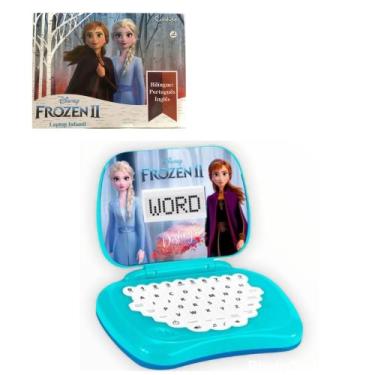 Imagem de Computador Educativo Infantil Laptop Frozen Bilingue Candide