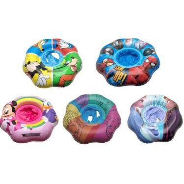 Imagem de Boia Circular Com Fralda Etitoys 56 Cm Desenhos Famosos