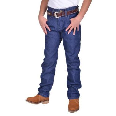 Imagem de Calça Country Jeans Infantil Wrangler Wester Cowboy Ref. 13MWJPWUN, 10