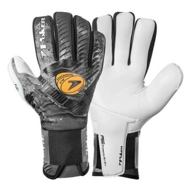 Imagem de Luva Goleiro Futebol Campo Ortho Aero Elite Profissional Poker, 10, Ci