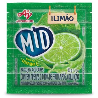 Imagem de Refresco Em Pó Mid Sabor Limão 20G - MID®
