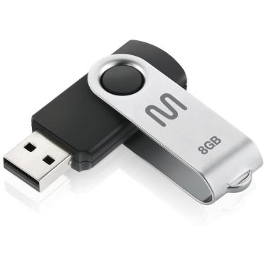 Imagem de Pen Drive Multi PD588 Twist 16GB USB 2.0 Leitura 13MB-s Preto